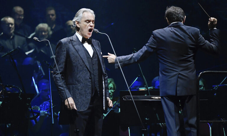 Bocelli llega al Olímpico con 30 años de carrera