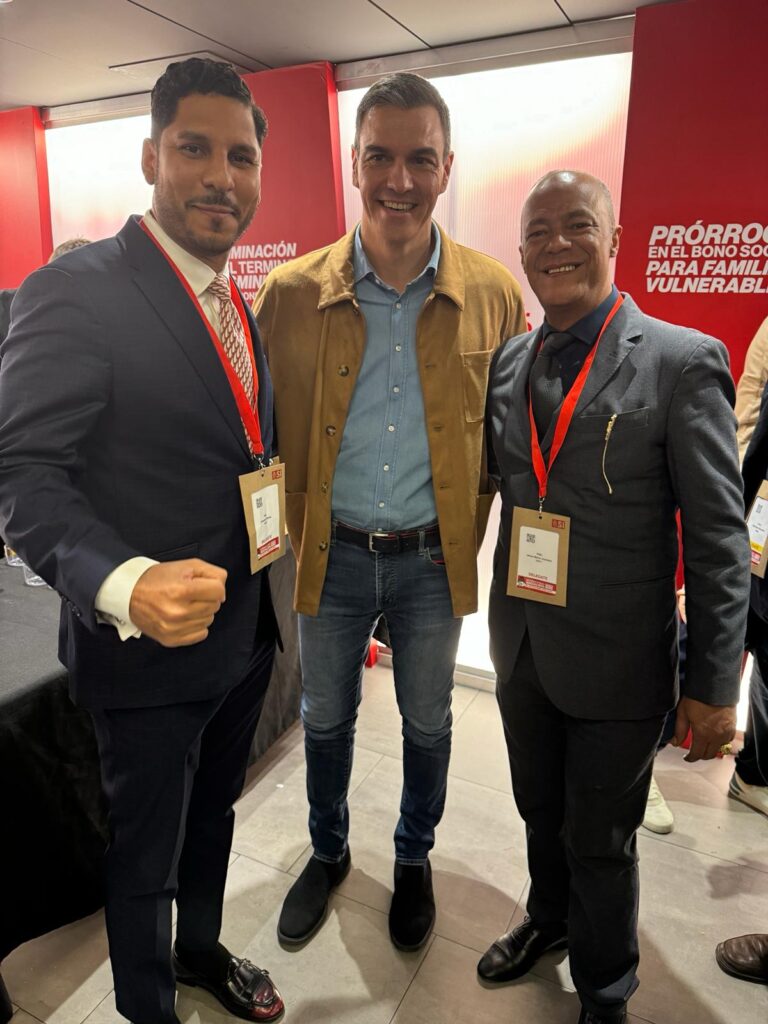Jesús Jourdain representa a dominicanos en evento Internacional Socialista