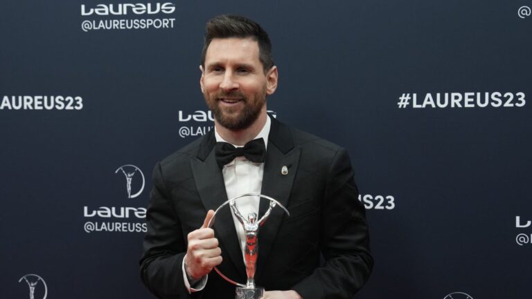 Messi compite con Djokovic, Haaland, Verstappen, Mondo Duplantis y Noah Lyles por premio Laureus 2024