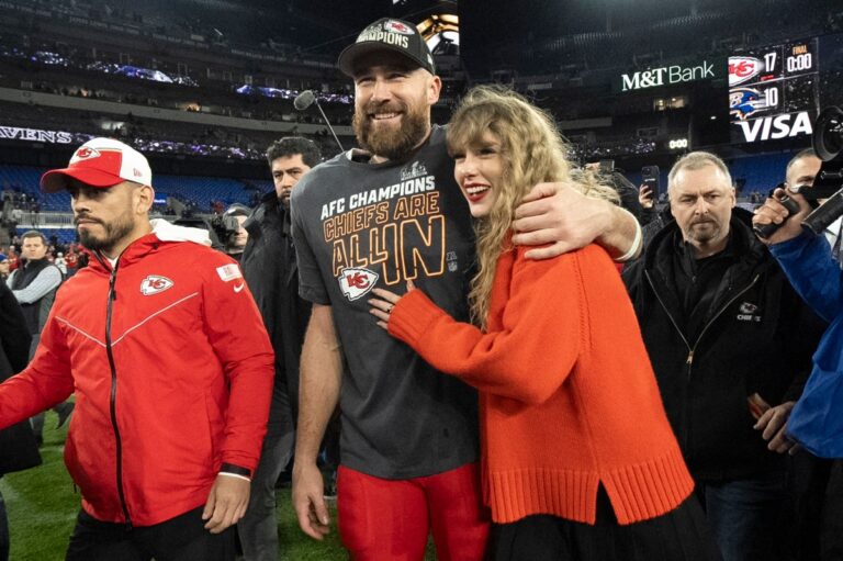 Ofrecen millonaria suma para que Taylor Swift y Travis Kelce festejen si Chiefs gana el Super Bowl