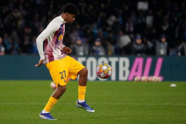 El juvenil del FC Barcelona Lamine Yamala firmó un contrato “a largo plazo” con la marca Adidas