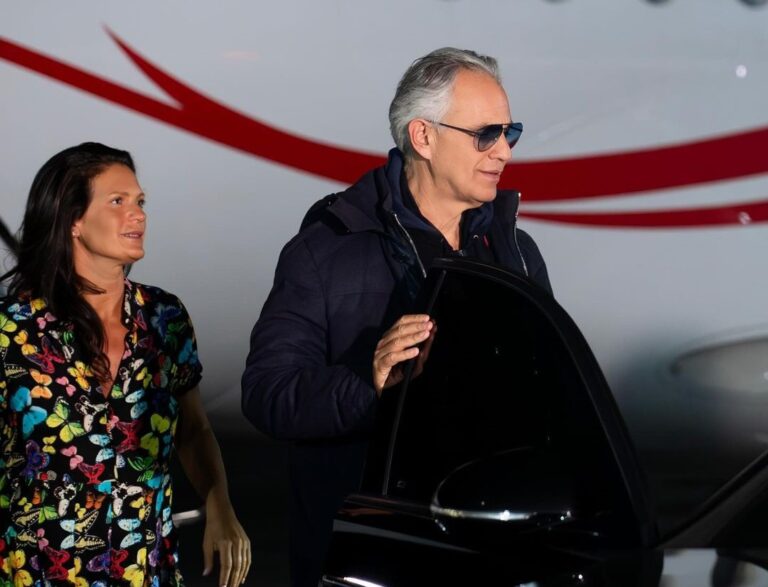 Andrea Bocelli ya está en RD para su concierto de este sábado