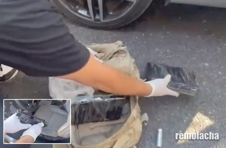 Agarran a cuatro con 7,000 gramos de cocaína en SDE – Remolacha