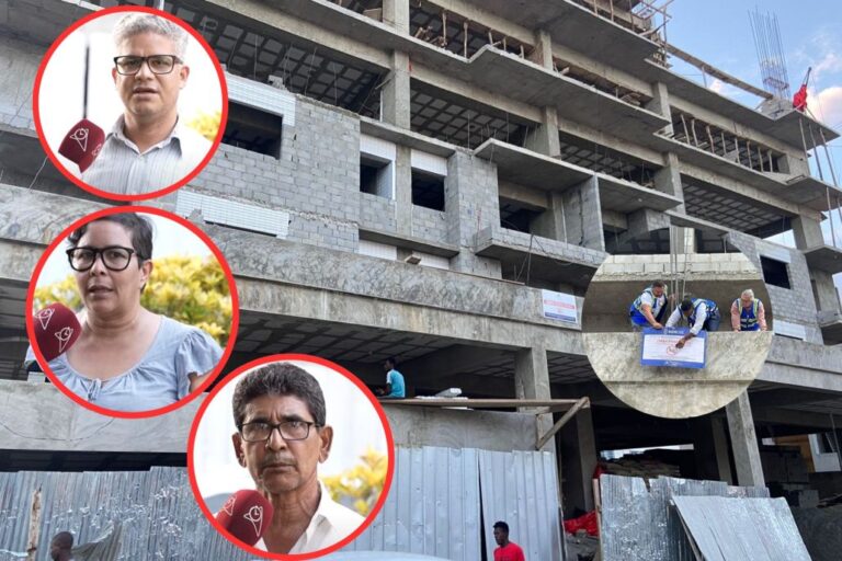 Irregularidades en construcción de edificios en Don Honorio
