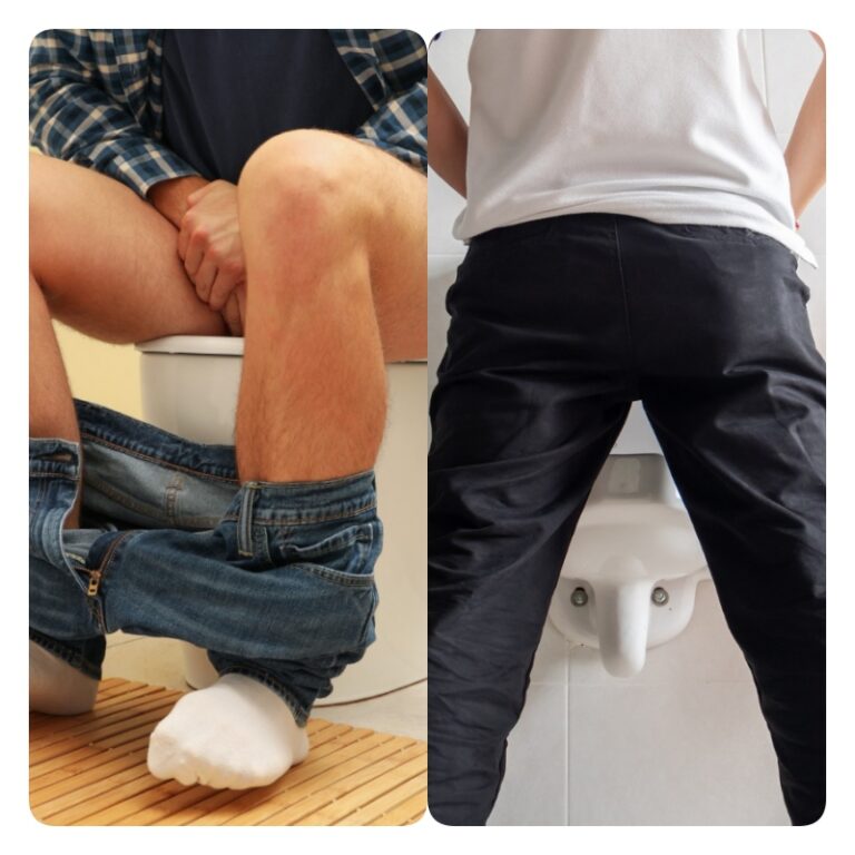 De pie o sentado… ¿Cuál es la mejor posición para que un hombre orine?