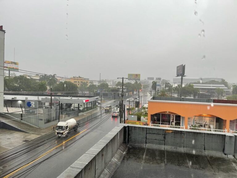 Onamet pronostica lluvias para este miércoles