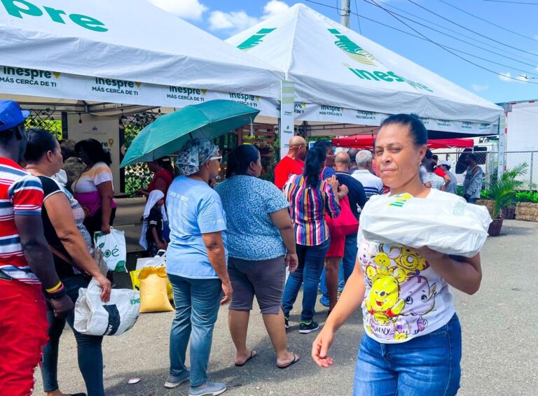 Inespre realiza más de 51 mil operativos de ventas de alimentos a bajos costos en distintos puntos de RD