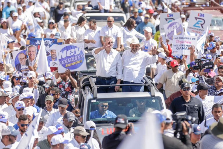 Abinader moviliza municipio de Dajabón en favor de candidatos municipales