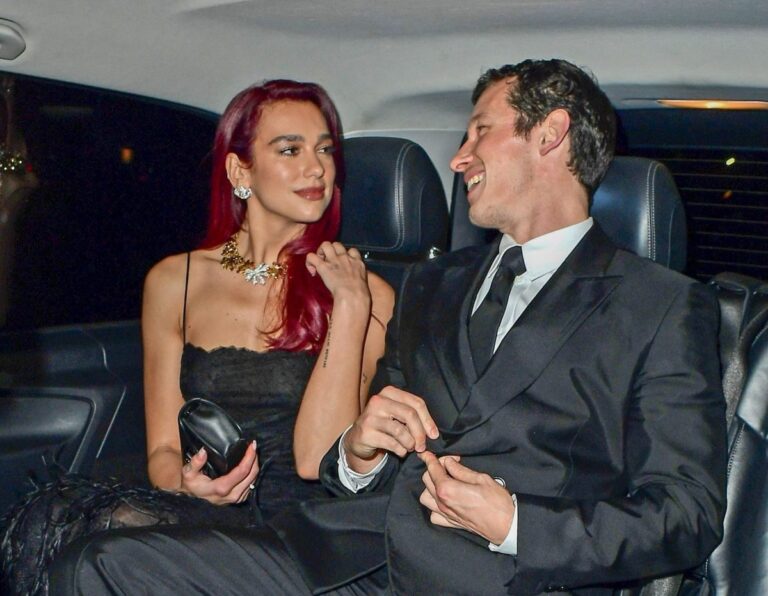 FOTOS: Dua Lipa y Callum Turner presumen su romance en el after party de los BAFTA