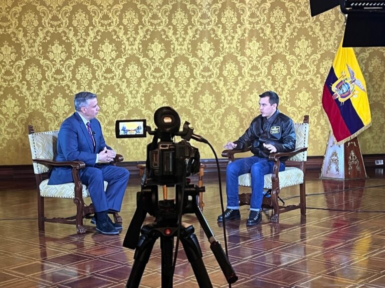 Presidente Daniel Noboa habla sobre la seguridad en Ecuador en entrevista con CNN en español