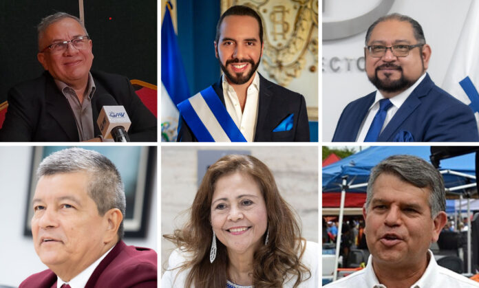 Candidatos a la presidencia de El Salvador