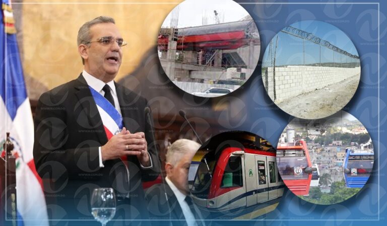 Conozca estado de megaobras anunciadas por Abinader en sus 3 alocuciones anteriores