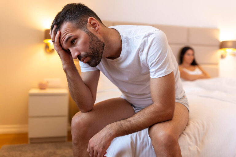 Lo que estresa a los hombres en la cama