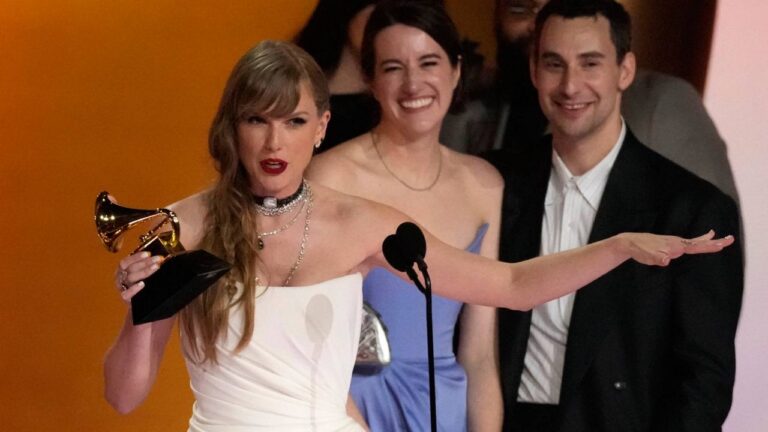 Taylor Swift bate récords en los Grammy