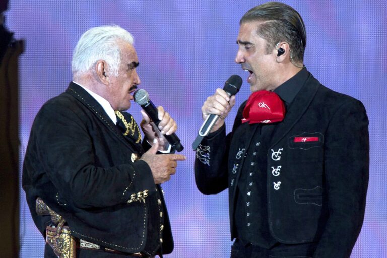 Vicente Fernández tenía una gran fobia que Alejandro Fernández confesó