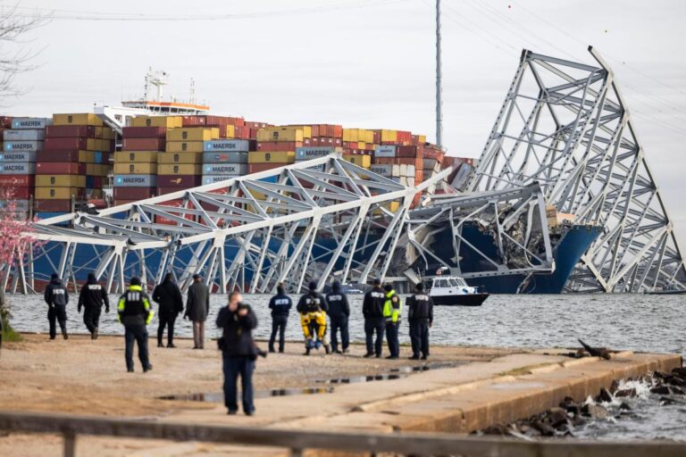 Un choque de buque en China marcó el antecedente del accidente en puente de Baltimore #FVDigital