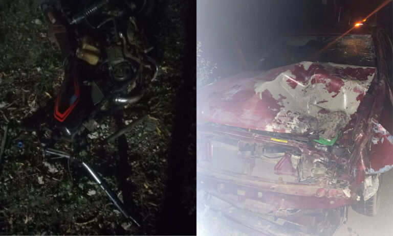 Muere jornalero que chocó motor contra vehículo en Montecristi