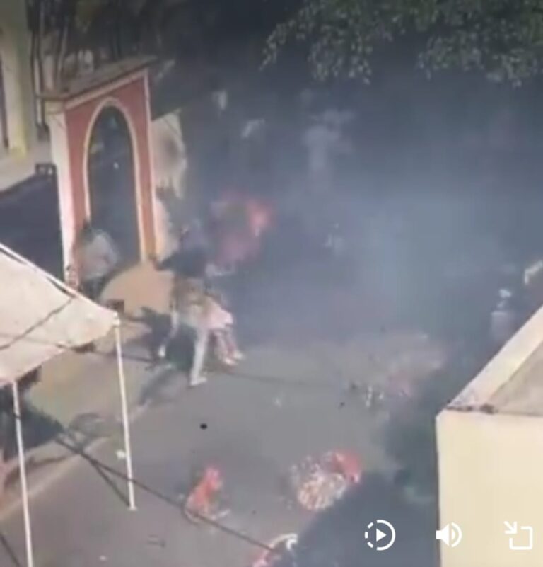 PN investiga incidente en Salcedo donde varias personas resultaron quemadas