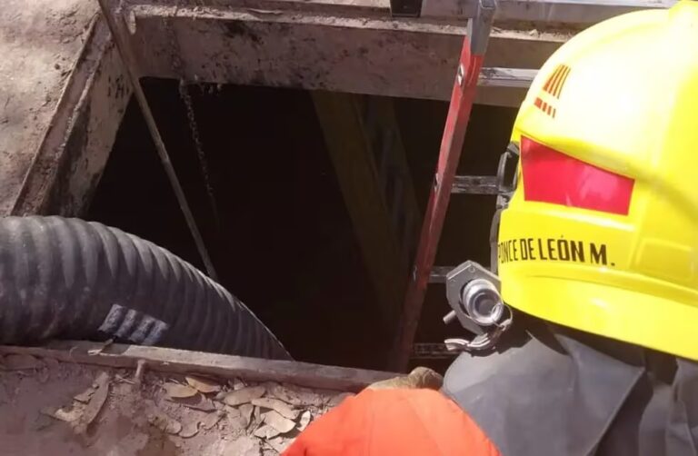 Desaparece argentino en un pozo y cinco personas