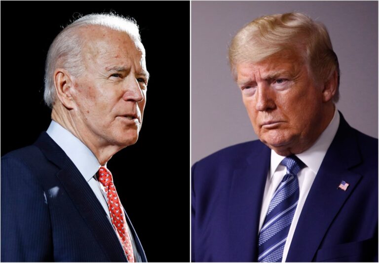 Donald Trump publica un video que muestra una imagen de Biden atado en la parte trasera de un camión #FVDigital