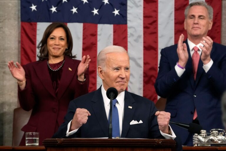 Estadounidenses no se muestran muy entusiasmados por el Estado de la Unión bajo Biden