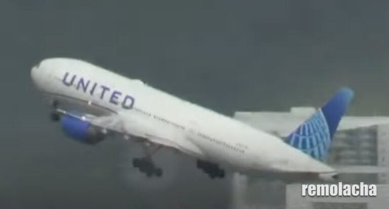 Avión pierde una rueda tras despegar (video) – Remolacha   #FVDigital