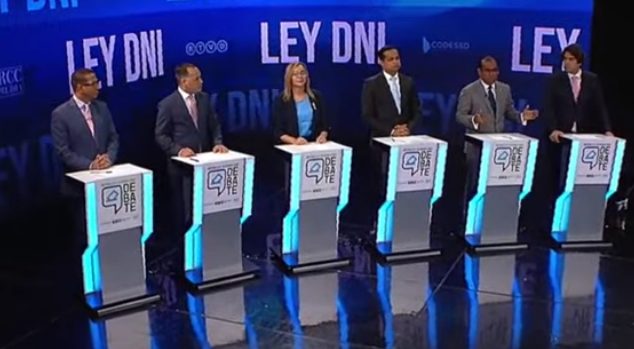 Debate: Candidatos a diputados de la oposición se manifiestan en contra de la Ley DNI #FVDigital