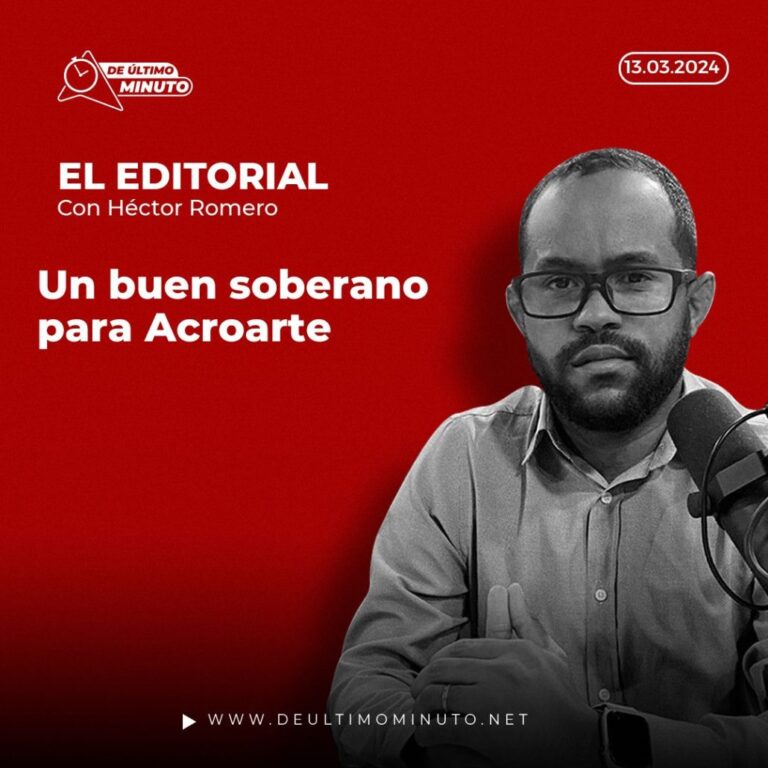 Un buen soberano para Acroarte #FVDigital