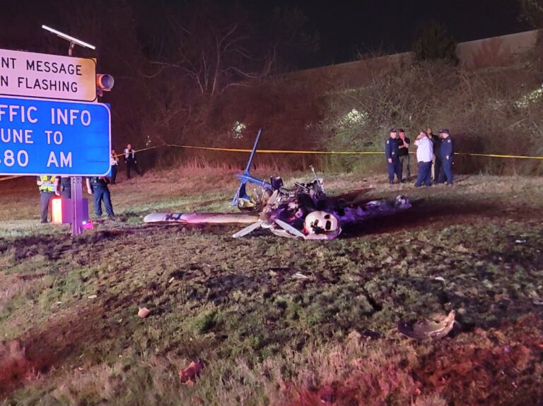 Cinco personas murieron en un trágico accidente de avión monomotor en Nashville