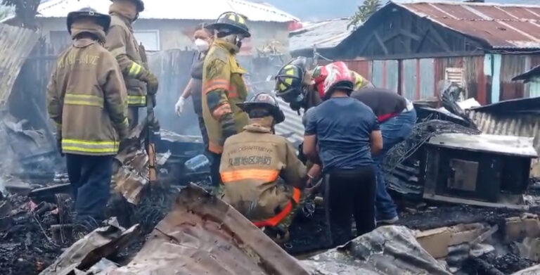 Niño de dos años muere calcinado al explotar cilindro de gas en Constanza