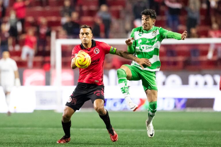 Xolos de Tijuana alargó su mala racha de partidos sin ganar en el torneo Clausura 2024 al empatar 2-2 con Santos Laguna #FVDigital