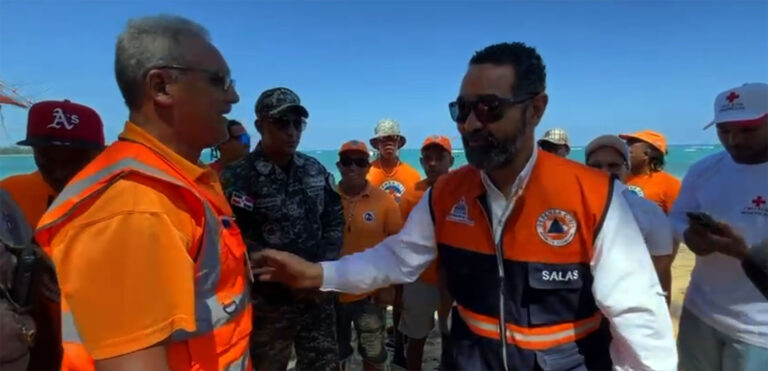 Juan Salas supervisa balnearios de Puerto Plata, Samaná y Montecristi