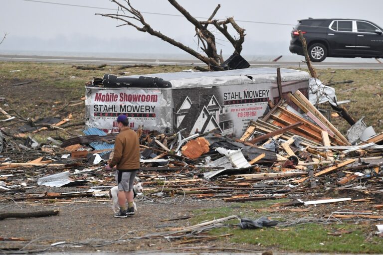 Los estados de Estados Unidos en donde podría haber tormentas de nieve y tornados en lo que resta de marzo