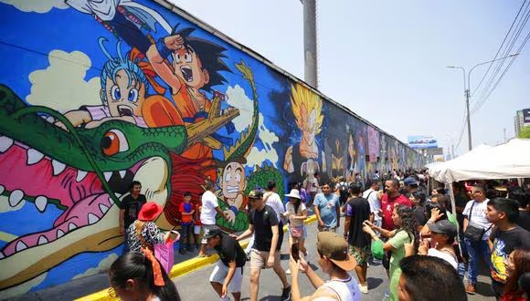 Inauguran mural en Perú en honor a creador de “Dragon Ball”