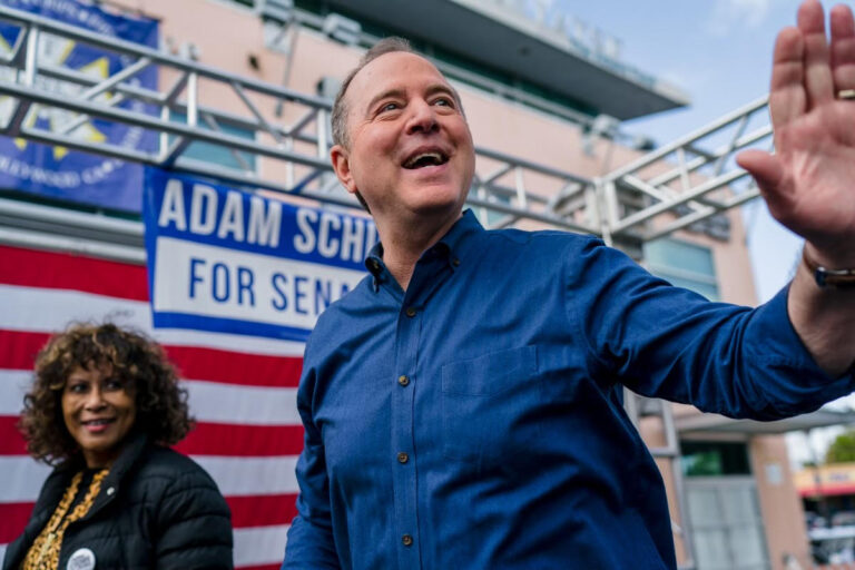 Adam Schiff y Steve Garvey avanzaban hacia la elección general de noviembre