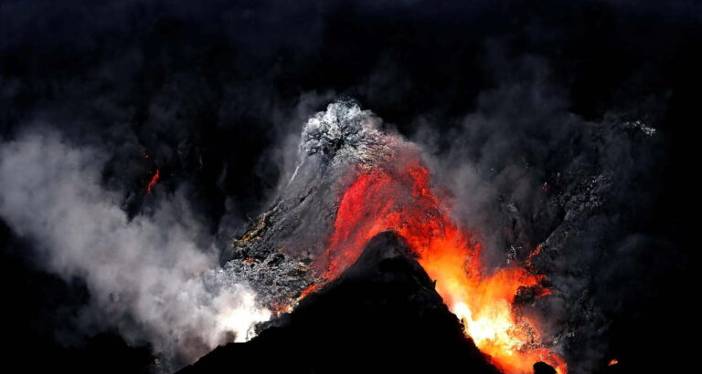 los supervolcanes podrían extinguir la raza humana