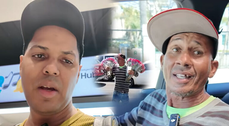 Santiago Matías a vendedor ambulante