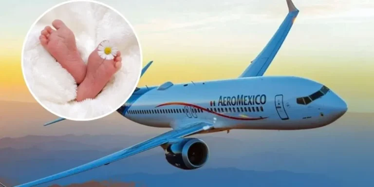 Una mujer da a luz en un avión de Aeroméxico #FVDigital