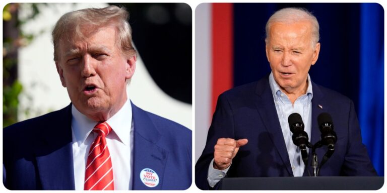 Biden y Trump acumulan amplias victorias en las primarias de cinco estados más