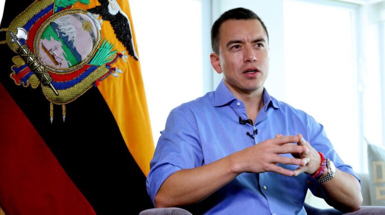 Noboa asegura que los grupos “terroristas” serán “enterrados” #FVDigital