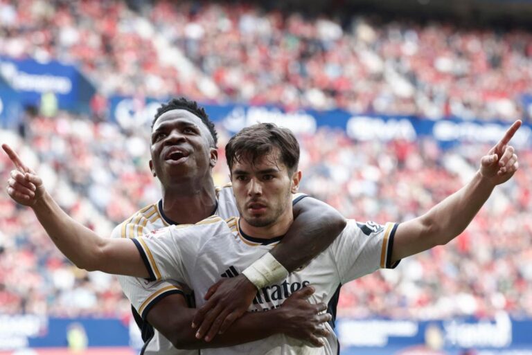 Real Madrid golea a Osasuna y se va a la fecha FIFA como líder absoluto de La Liga #FVDigital