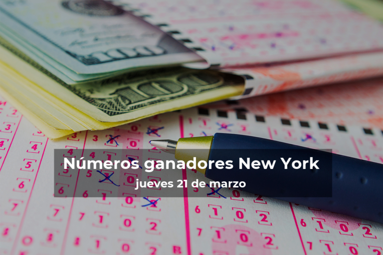 Lotería de Nueva York en vivo: resultados y ganadores del jueves 21 de marzo de 2024