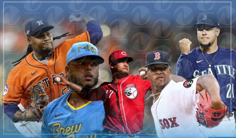 Por primera vez en la historia cinco dominicanos lanzarán hoy, día inaugural de las Grandes Ligas