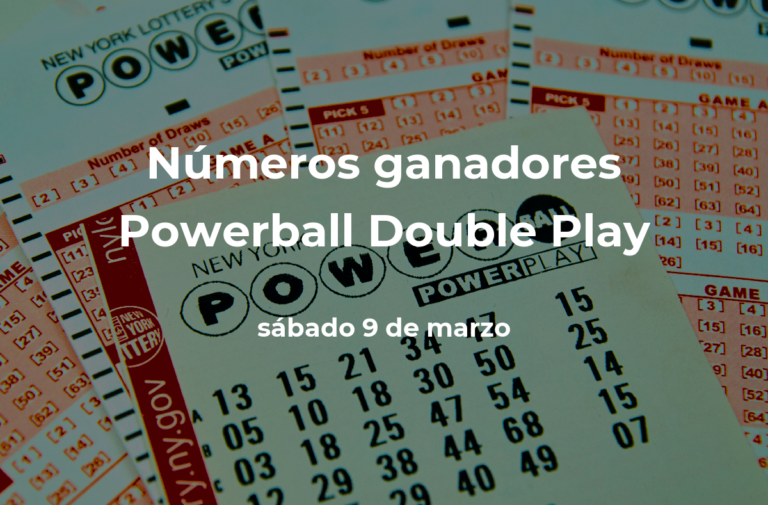 Powerball Double Play en vivo: resultados del sábado 9 de marzo de 2024 #FVDigital