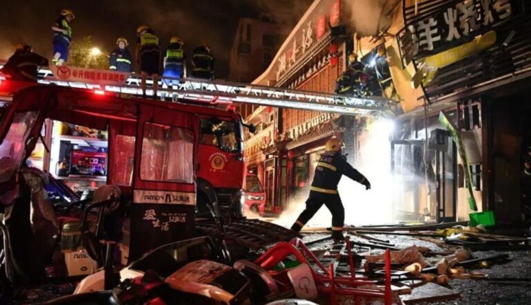 Explosión en restaurante en China deja heridos y daños materiales #FVDigital