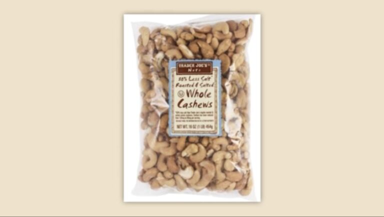 Trader Joe’s retira cashews por riesgo de salmonela