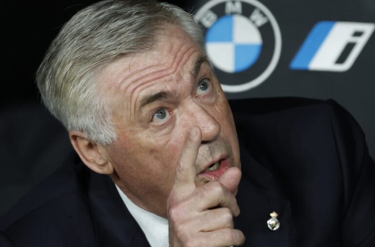 Carlo Ancelotti tras polémico gol fantasma: “No era porque no hay imagen clara que demuestre que ha entrado”