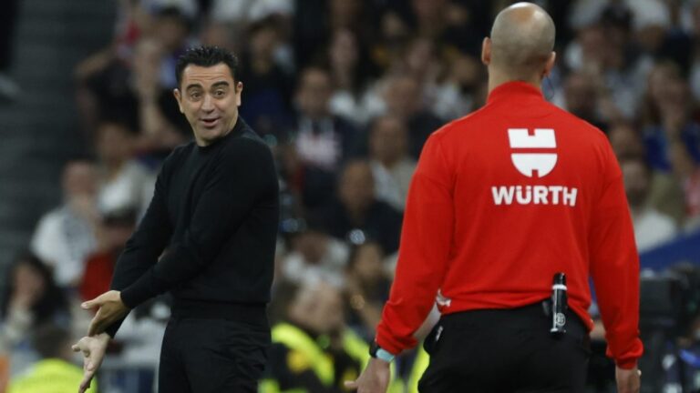 Xavi Hernández explotó contra el arbitraje del clásico de ayer entre el Barcelona y el Real Madrid #FVDigital