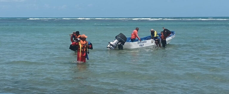 Sigue hoy búsqueda de tres personas en Puerto Plata