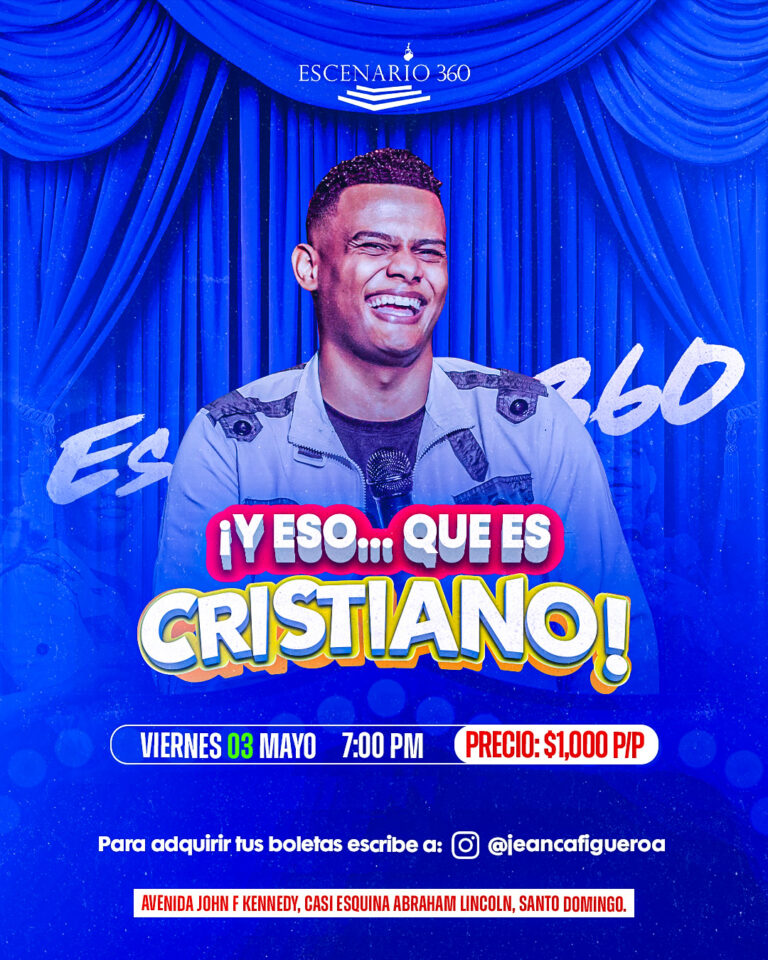 El Varonch presenta su Show ‘¡Y ESO… QUE ES CRISTIANO!’ en Galería 360 este Viernes 3 de Mayo